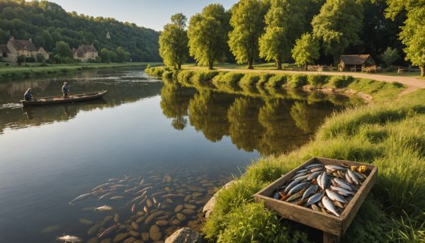 Les poissons d'eau douce en Dordogne, entre émerveillement et gastronomie