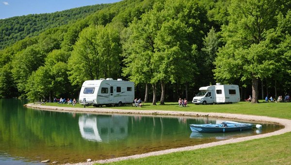 Découvrez le camping lac aux oiseaux pendant vos vacances dans l'aveyron