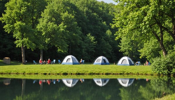 Découvrez le camping aveyronais idéal au bord du lac pareloup